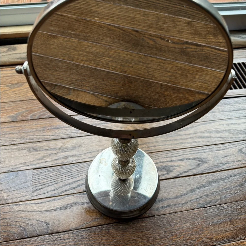 Gorgeous Mikasa Silver Vanity Mirror